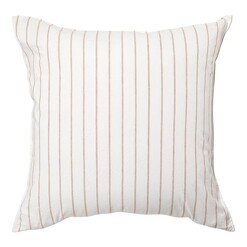 Picture of Loft French Linen Cushion with Feather Fill in Natural by L&M Home