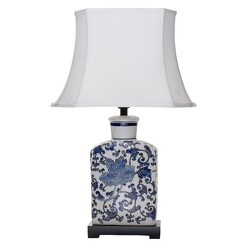 Picture of Lolly Table Lamp Ceramic Blue/White Lexi Lighting