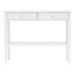 Picture of Long Island Console Table in White by Meubilair