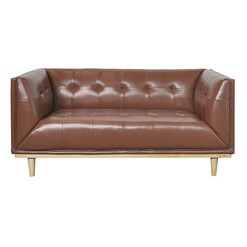 Picture of Louis 2 Seater Sofa in Mocha by Citron Life