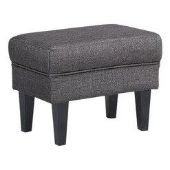 Picture of Louis Fabric & Timber Ottoman Assorted Dover Mason