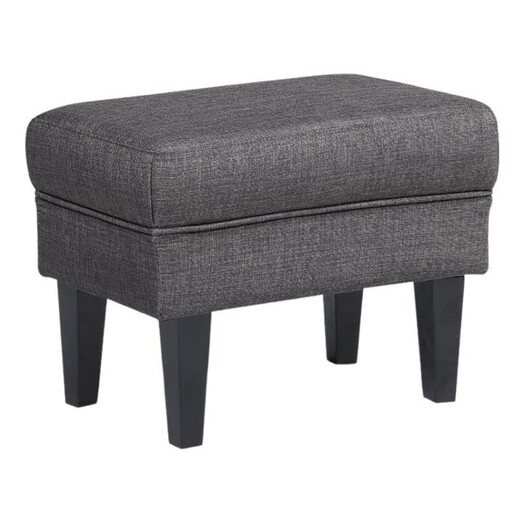 Picture of Louis Fabric & Timber Ottoman Assorted Dover Mason Picture of Louis Fabric & Timber Ottoman Assorted Dover Mason