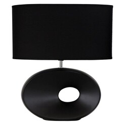 Picture of Louise Table Lamp in Black by Oriel Lighting