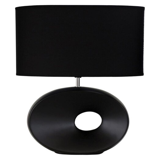 Picture of Louise Table Lamp in Black by Oriel Lighting