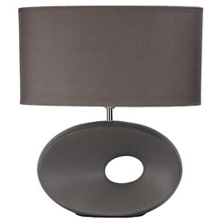 Picture of Louise Table Lamp in Grey by Oriel Lighting