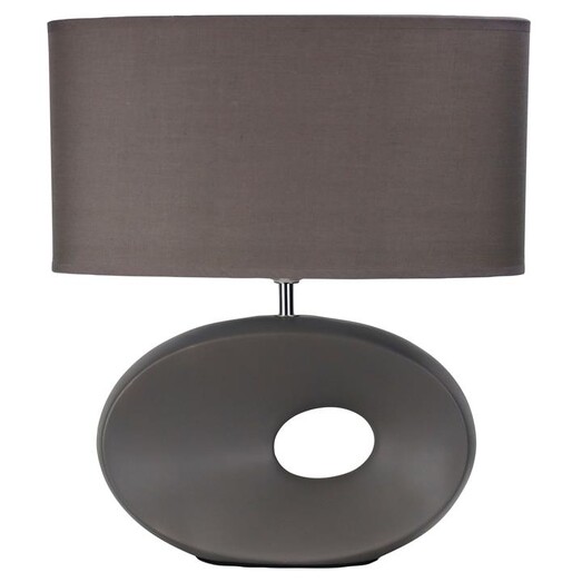 Picture of Louise Table Lamp in Grey by Oriel Lighting