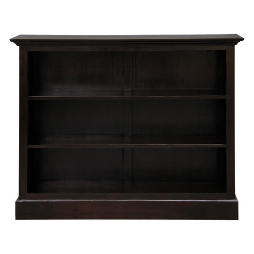 Picture of Luas 2-Shelf Bookshelf in Chocolate by Kayu Estate