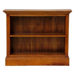 Picture of Luas 2-Shelf Bookshelf in Light Pecan by Kayu Estate