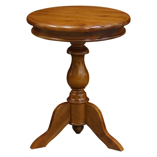 Picture of Lucas Round Side Table Mahogany Assorted Kayu Estate