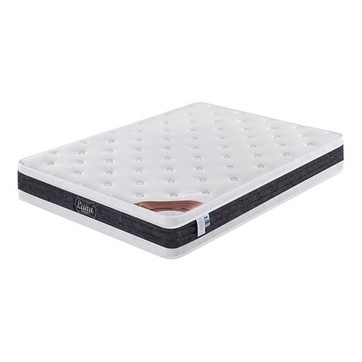 Picture of Luna Memory Foam Mattress Fabric Grey/White HEQS