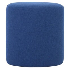 Picture of Lunisa Ottoman, Small Fabric Midnight Blue Iniko
