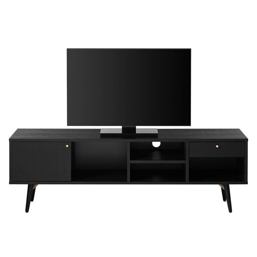 Picture of Lux 6-Nook Entertainment Unit MDF Black Casa Uno