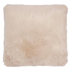 Picture of Luxury Faux Fur Cushion in Pink by Bambury