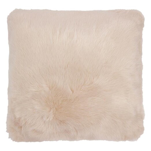 Picture of Luxury Faux Fur Cushion in Pink by Bambury
