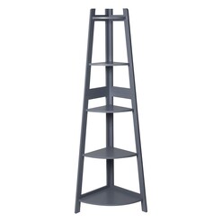 Picture of Lyan 5 Tier Corner Ladder Shelf MDF Assorted Levede