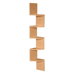 Picture of Lyla 5 Tier Wall Mounted Display Shelf MDF Assorted Levede