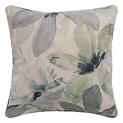 Picture of Lyric Handpainted Cushion in Green by Maison by Rapee