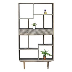Picture of Mabel Display Unit Wood Grey Phil Bee Interiors