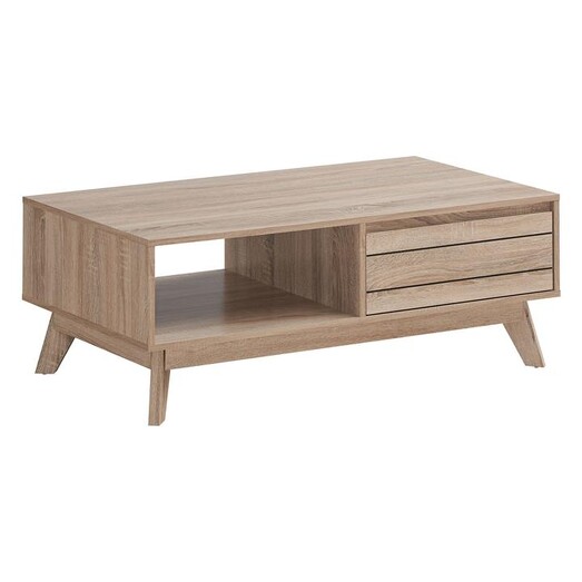 Picture of MacNeil Coffee Table Chipboard Oak White U.S Designs