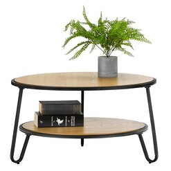 Picture of Macy Coffee Table in Black by Eastern Warehouse