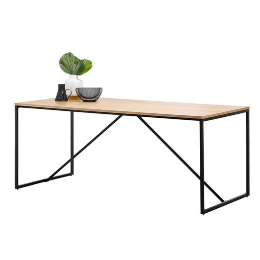 Picture of Macy Dining Table, Black MDF Eastern Warehouse