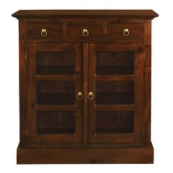 Picture of Magana 3 Drawer Sideboard in Mahogany by Kayu Estate