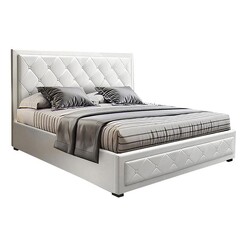 Picture of Maggio Upholstered Storage Bed with Gas Lift Faux Leather Assorted Resort Living