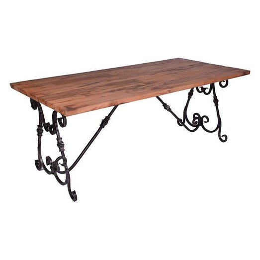 Picture of Majut Wooden Dining Table Natural/Grey Alliance Furniture