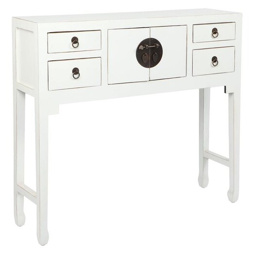 Picture of Malais Timber Console Table Pine Assorted Alexander Santorini