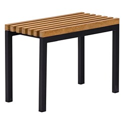 Picture of Male Side Table Size High in Black by Satara