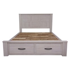 Picture of Mamar Bed Ash White Wash Dover Mason