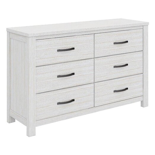 Picture of Mamar Chest of 6 Drawers Ash White Wash Dover Mason