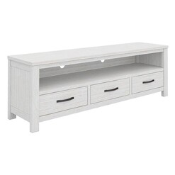 Picture of Mamar Entertainment Unit, 3 Drawers Ash White Wash Dover Mason