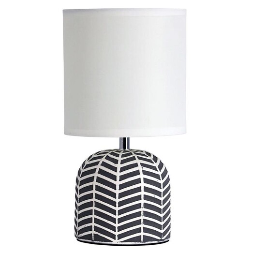 Picture of Mandy Table Lamp in Grey by Oriel Lighting