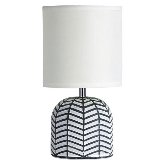 Picture of Mandy Table Lamp in White by Oriel Lighting