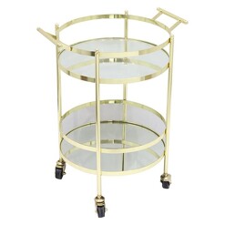 Picture of Manhattan Bar Cart Metal Assorted Casa Uno
