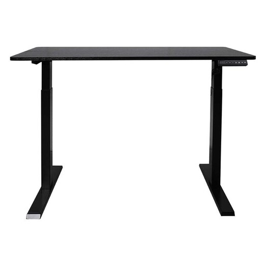 Picture of Manson Electrically Adjustable Computer Desk Steel Black Levede