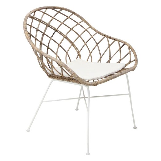 Picture of Marc Rattan Dining Chair Brown Beaumont & Braddock Picture of Marc Rattan Dining Chair Brown Beaumont & Braddock