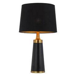 Picture of Margot Modern Table Lamp in Black/Gold by Telbix