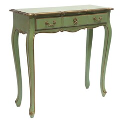 Picture of Marianni Console Table Wood Mint Green/Gold Dasch Design