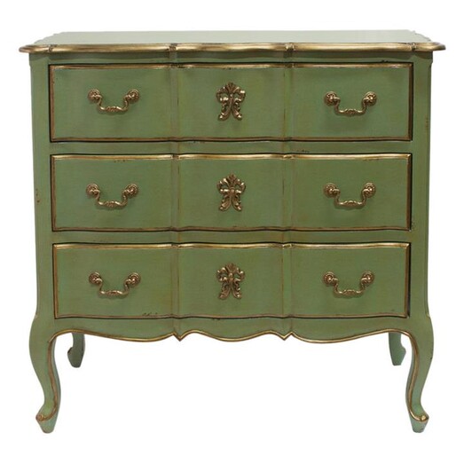 Picture of Mariannie Chest of Drawers Wood Mint Green/Gold Dasch Design Picture of Mariannie Chest of Drawers Wood Mint Green/Gold Dasch Design