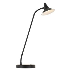 Picture of Marit Desk Lamp in Black by Telbix