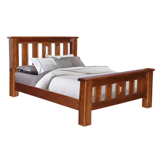 Picture of Marlee Bed Wood Light Mahogany Beaumont & Braddock