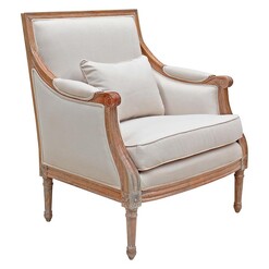 Picture of Marseille Armchair, Weathered Oak Fabric Hudson Furniture