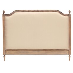 Picture of Marseille Upholstered Bed Head, Weathered Oak Fabric Hudson Furniture