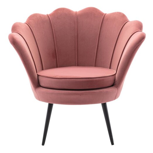 Picture of Martha Velvet Accent Chair Pink Emporium Oggetti