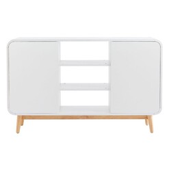 Picture of Marthy 5-Nook Wooden Sideboard in Brown by E-living