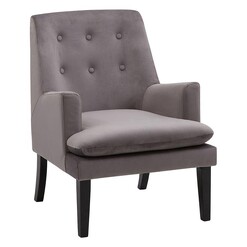 Picture of Masha Wooden Armchair Pine Grey HOMESTAR