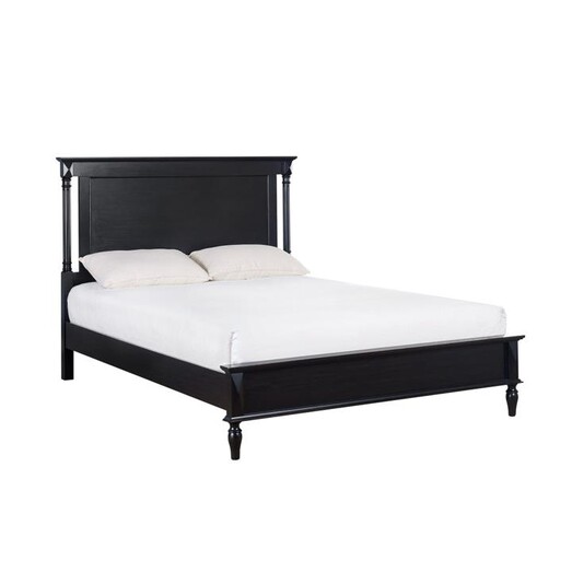 Picture of Mason Modern European Solid Wooden Bed Frame King Size - Black Picture of Mason Modern European Solid Wooden Bed Frame King Size - Black