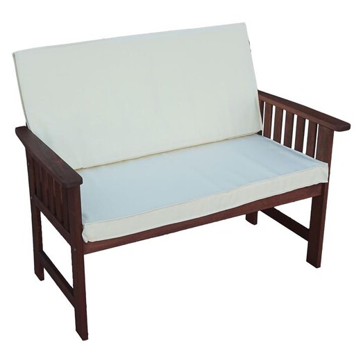 Picture of Matahari Outdoor Bench Wood Mahogany The Import Depot